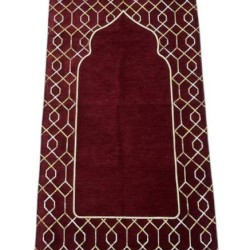 Astarlı Şönil Seccade 700 Gr - Bordo