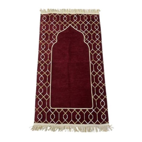 Astarlı Şönil Seccade 700 Gr - Bordo