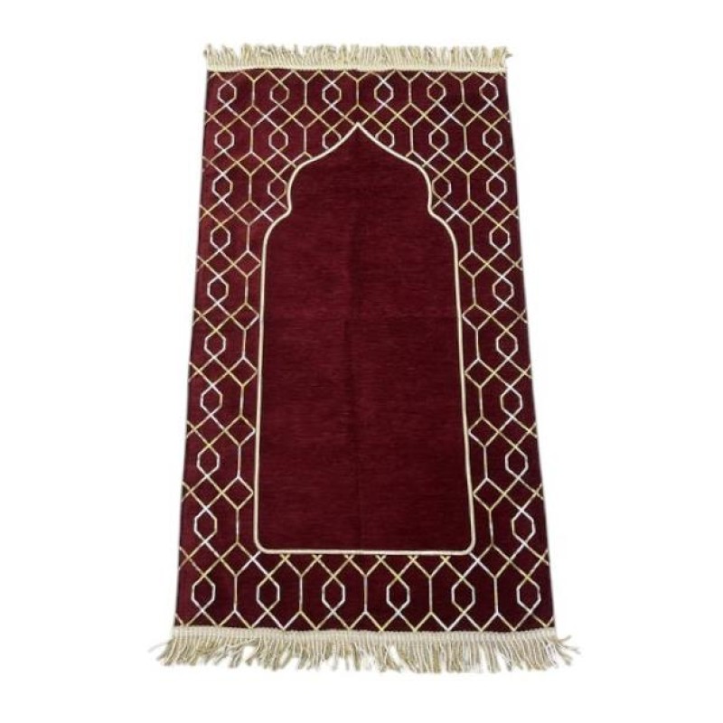 Astarlı Şönil Seccade 700 Gr - Bordo