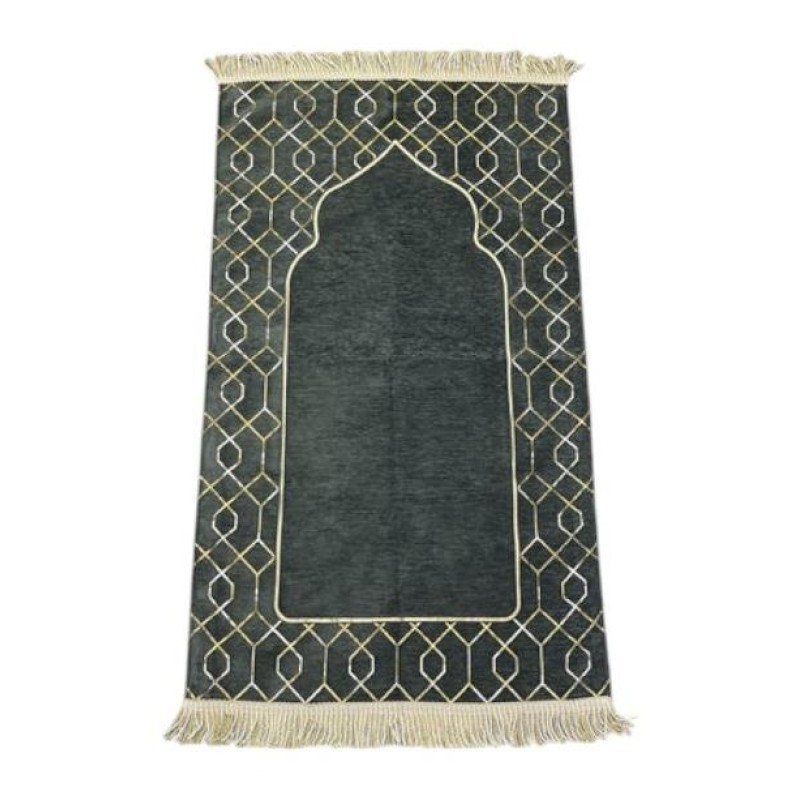 Astarlı Şönil Seccade 700 Gr - Gri