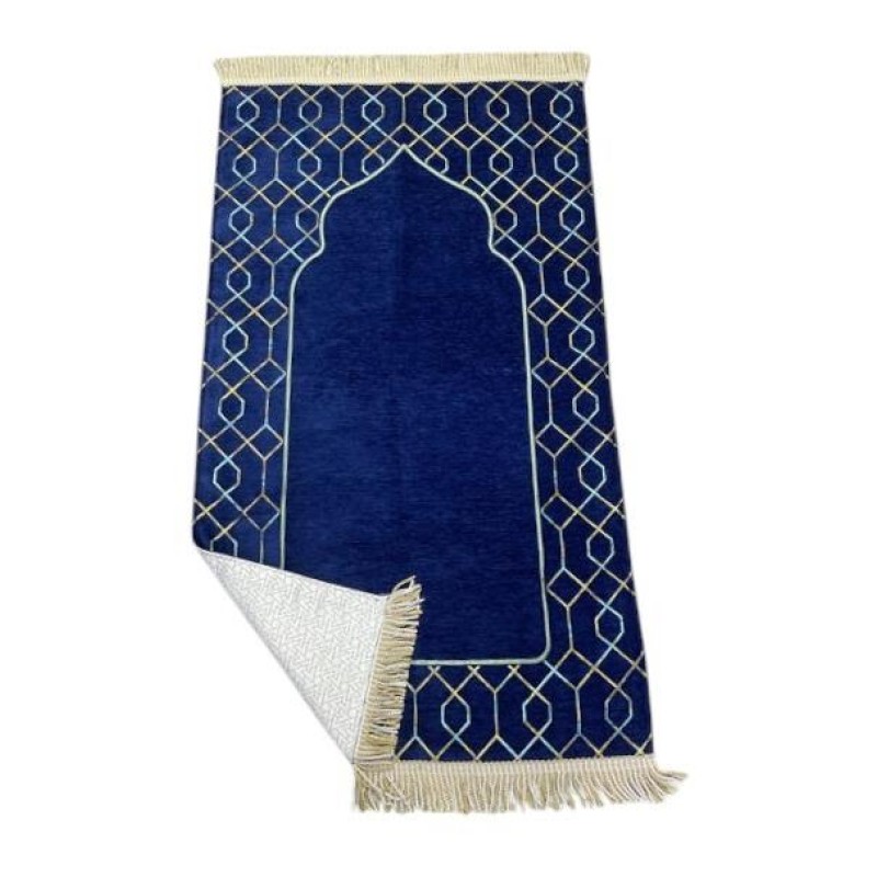 Astarlı Şönil Seccade 700 Gr - Lacivert