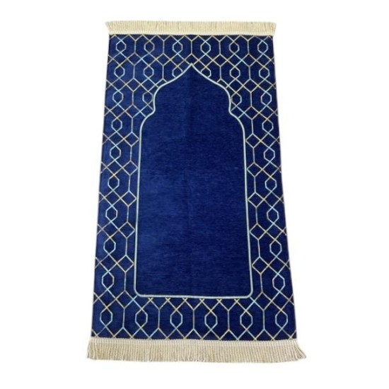 Astarlı Şönil Seccade 700 Gr - Lacivert