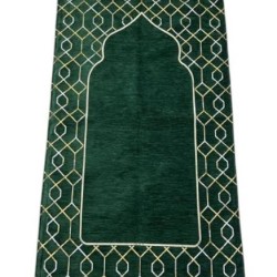 Astarlı Şönil Seccade 700 Gr - Yeşil