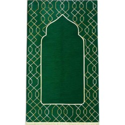 Astarlı Şönil Seccade 700 Gr - Yeşil