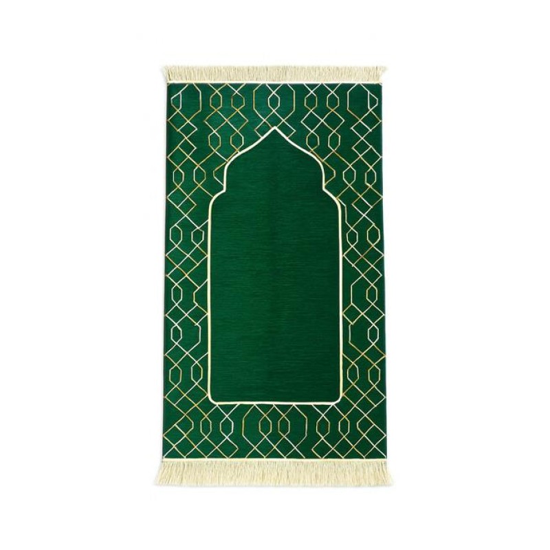 Astarlı Şönil Seccade 700 Gr - Yeşil