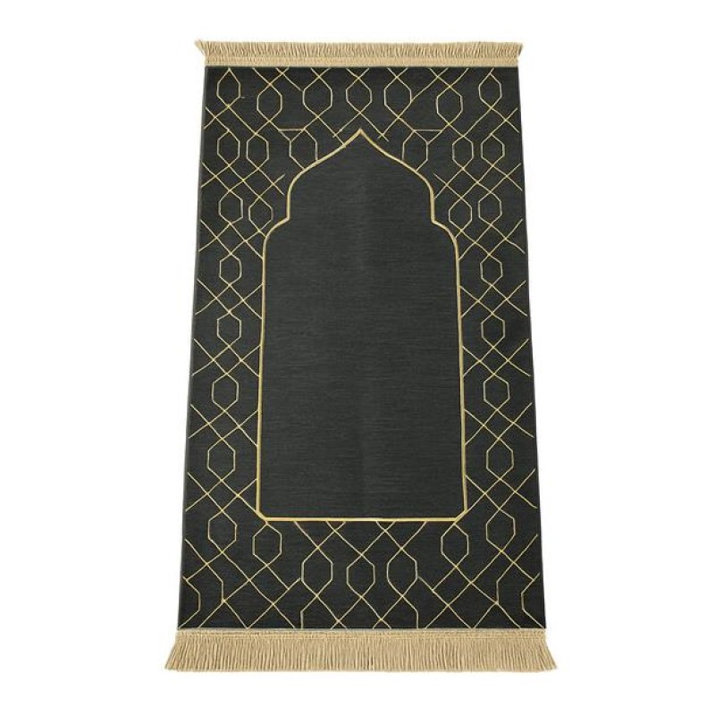 Astarlı Şönil Seccade 700 Gr - Gri