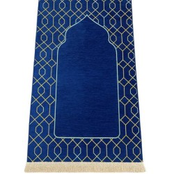 Astarlı Şönil Seccade 700 Gr - Lacivert