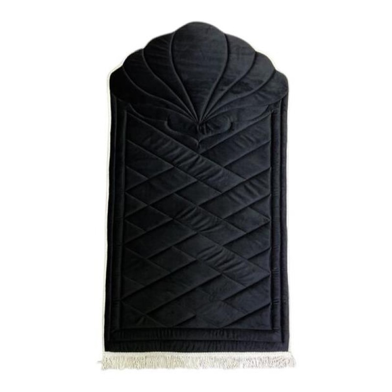 Lüks Seccade Kalın Süngerli - Siyah