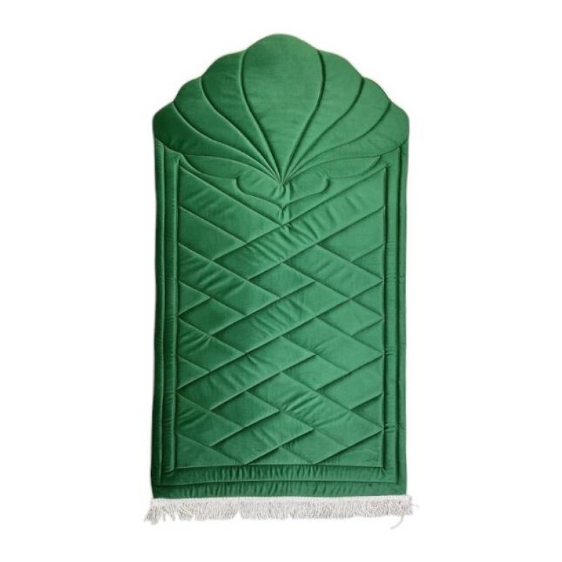 Lüks Seccade Kalın Süngerli - Yeşil