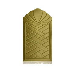 Lüks Seccade Kalın Süngerli - Gold