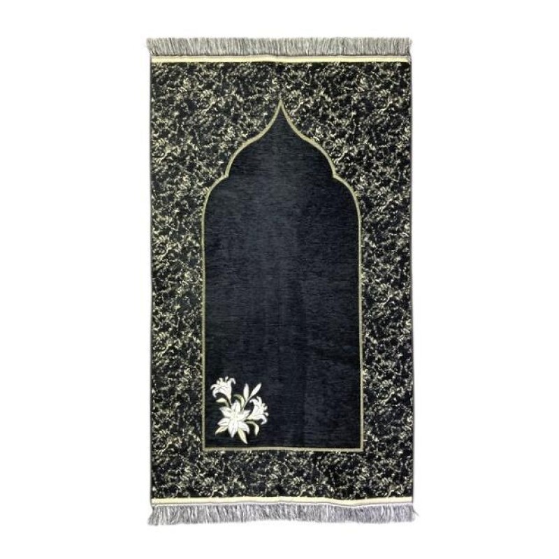 Şönil Seccade 220 Gr  - Siyah