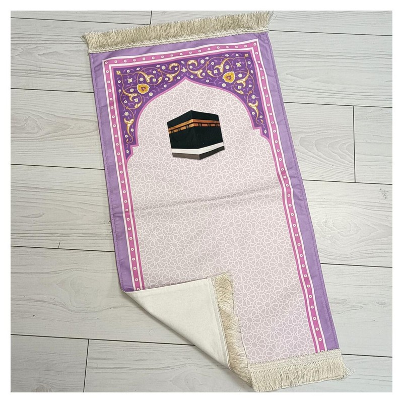 Hediyelik Astarlı Seccade Kız Çocuk Seti 210 Gr - Seccade Tesbih