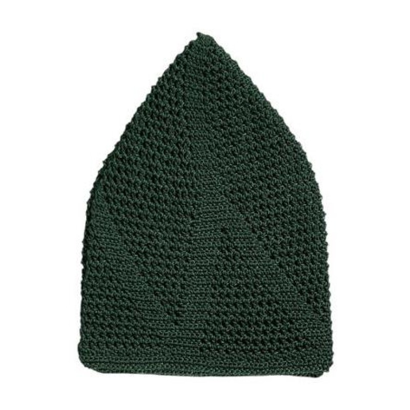 El Örgüsü Takke - Yeşil