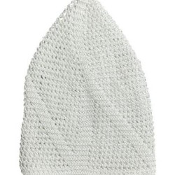 El Örgüsü Takke - Beyaz