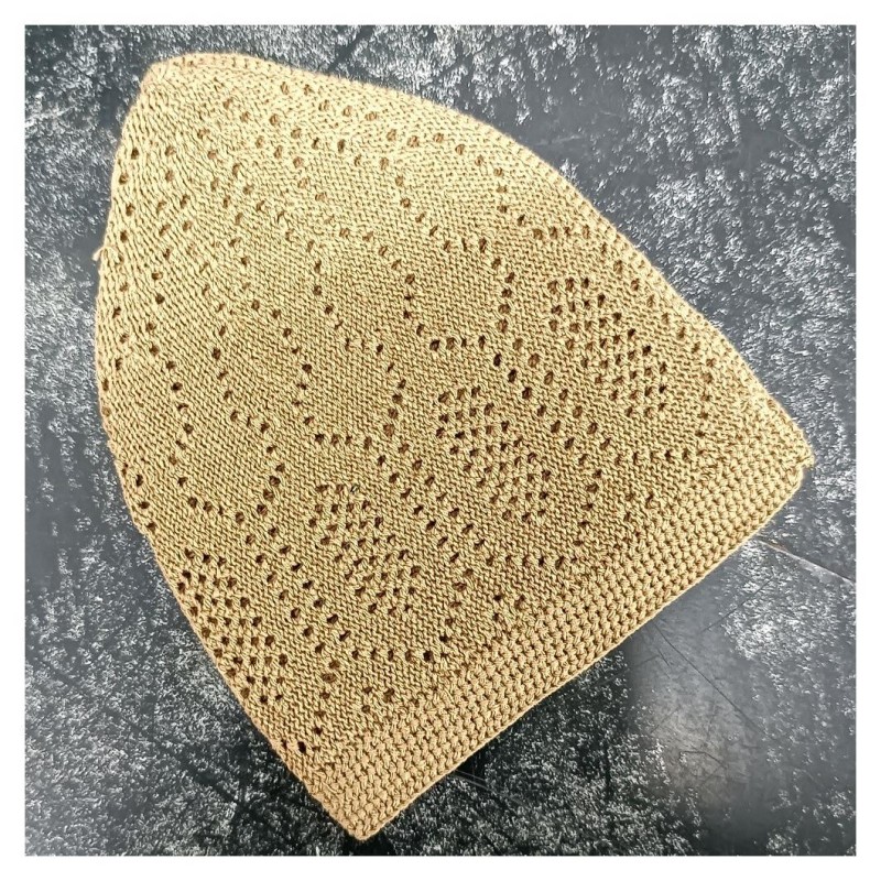 Takke - 12 Adet  - Açık Kahve