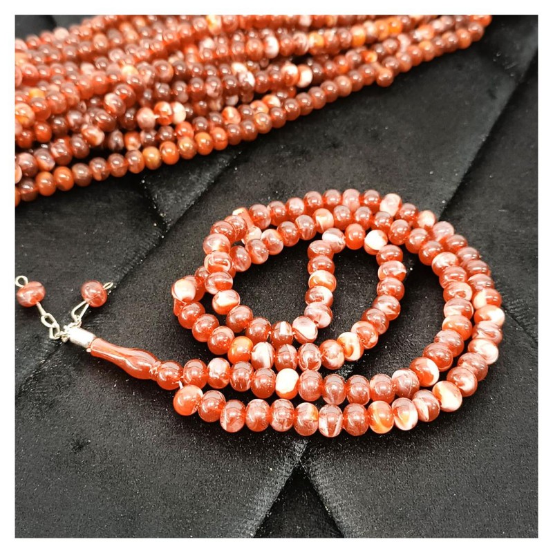 Tesbih Akrilik Koyu Kahve 10 Mm - 10 Adet