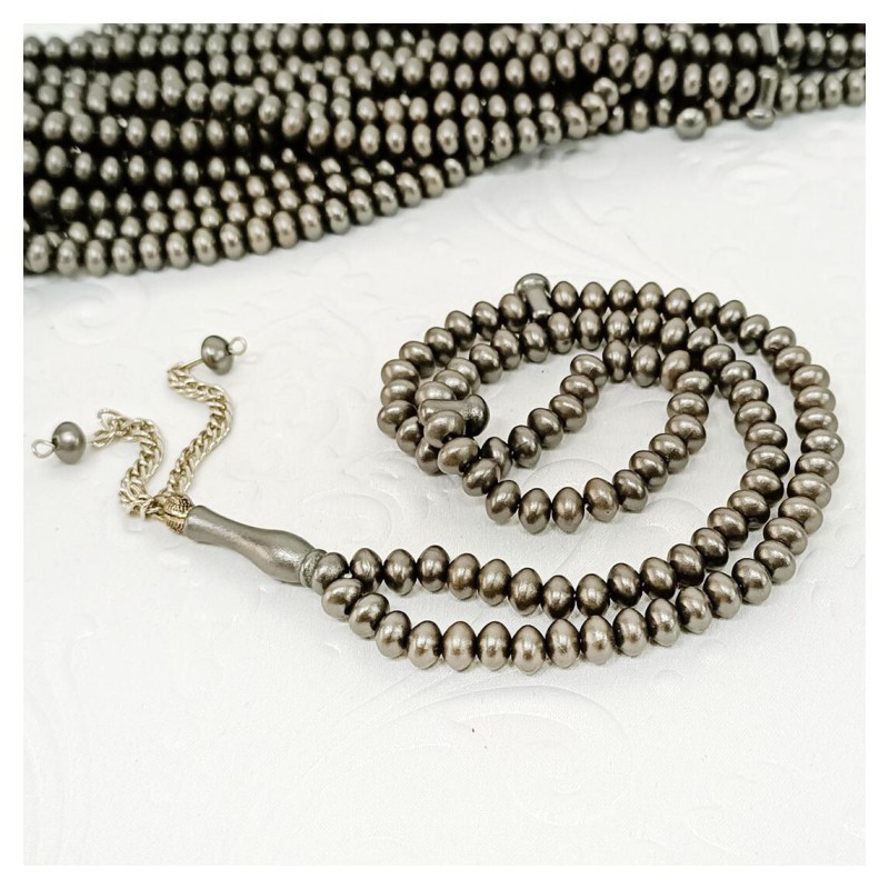 Tesbih Akrilik Füme 6 Mm - 10 Adet