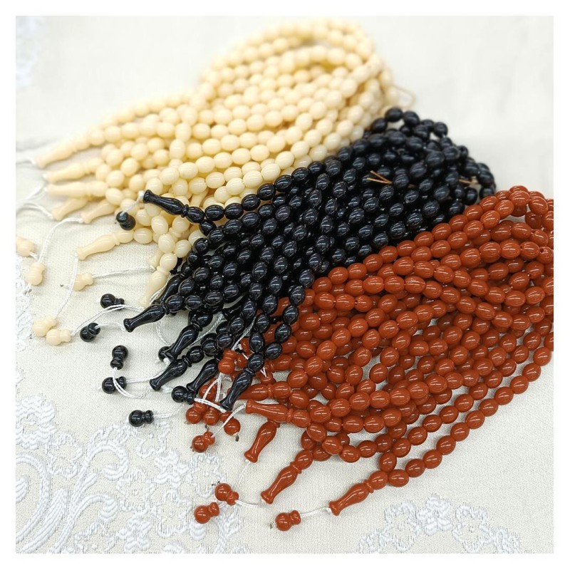 Tesbih Akrilik 33lü 8 Mm - 10 Adet