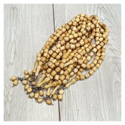 Tesbih Şimşir Kesme 33lü 8 Mm - 10 Adet