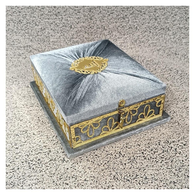 Hediyelik Kuranı Kerim Kutulu - Cep Boy - Renk Opsiyonlu