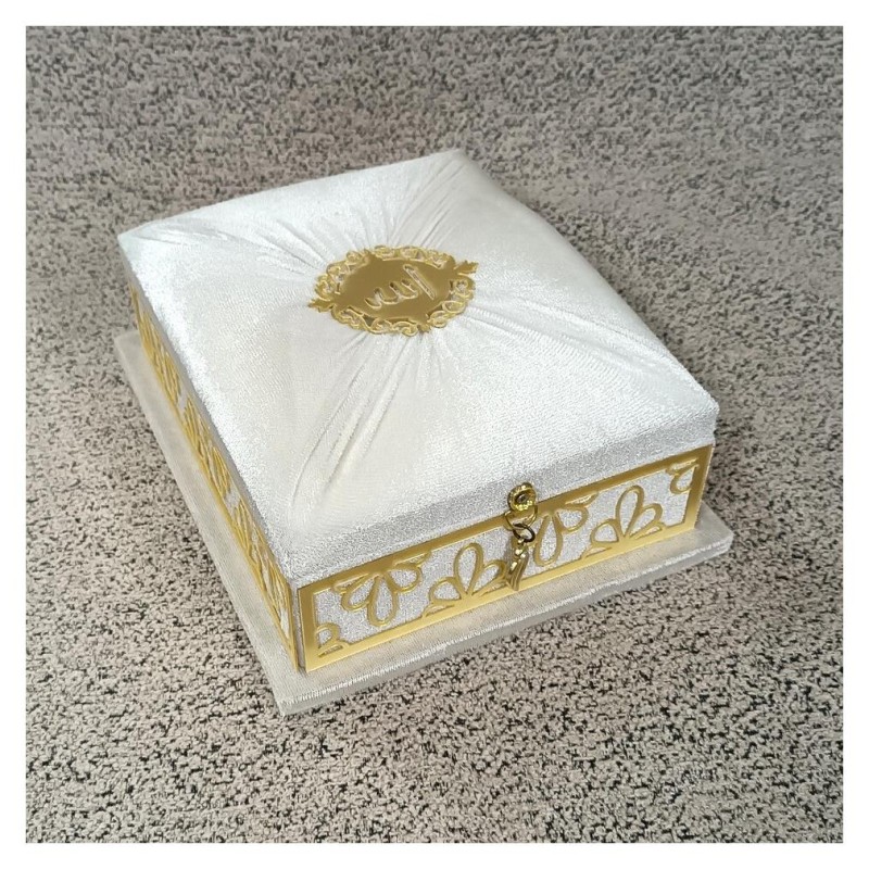 Hediyelik Kuranı Kerim Kutulu - Çanta Boy - Renk Opsiyonlu 