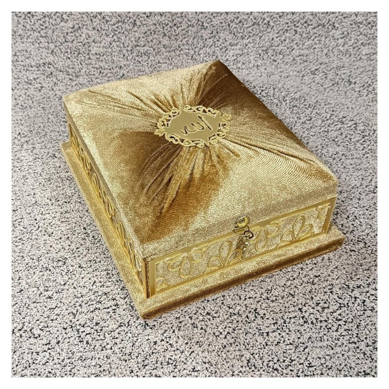 Hediyelik Kuranı Kerim Kutulu - Çanta Boy - Renk Opsiyonlu 