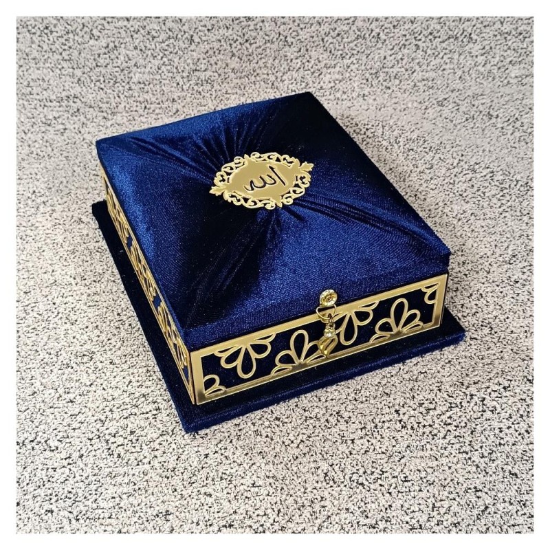 Hediyelik Kuranı Kerim Kutulu - Çanta Boy - Renk Opsiyonlu 