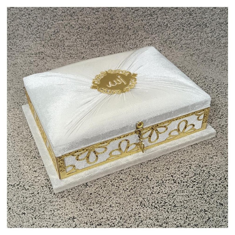 Hediyelik Kuranı Kerim Kutulu  - Hafız Boy - Renk Opsiyonlu