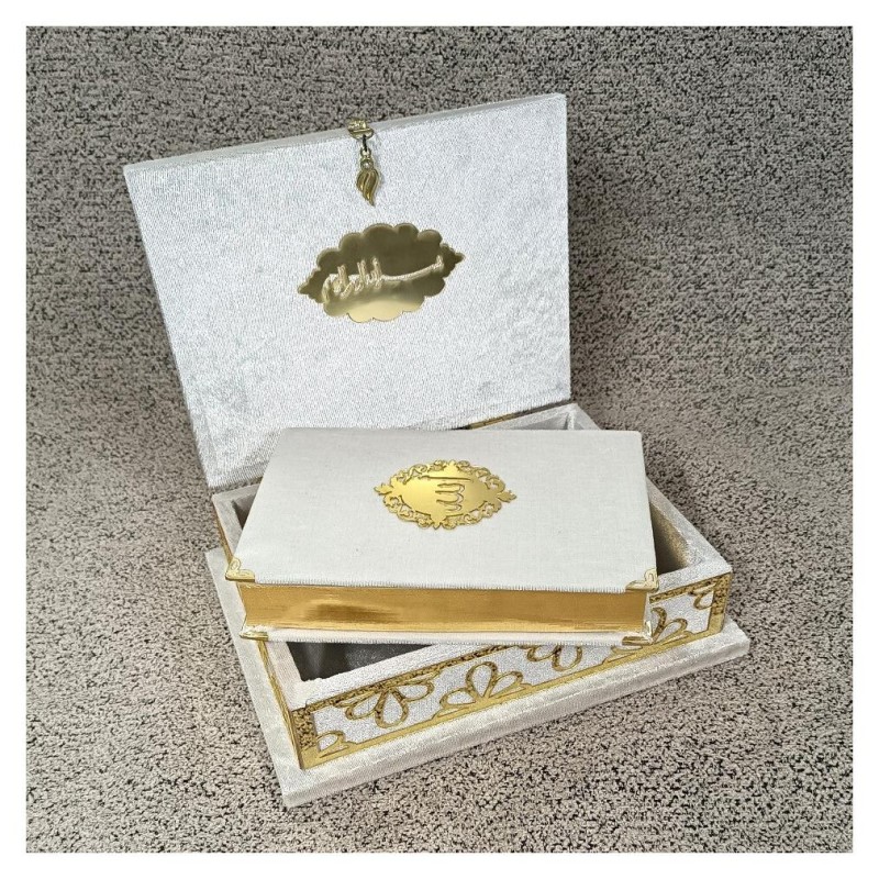 Hediyelik Kuranı Kerim Kutulu - Orta Boy - Renk Opsiyonlu