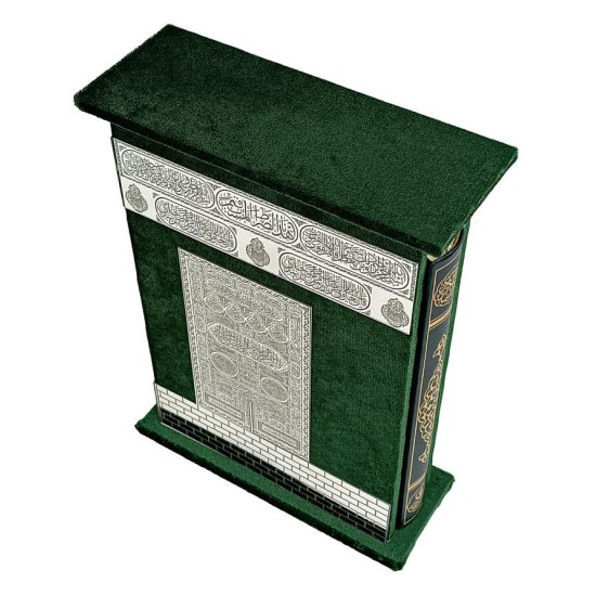 Hediyelik Kuranı Kerim - Kabeli Set Gümüş