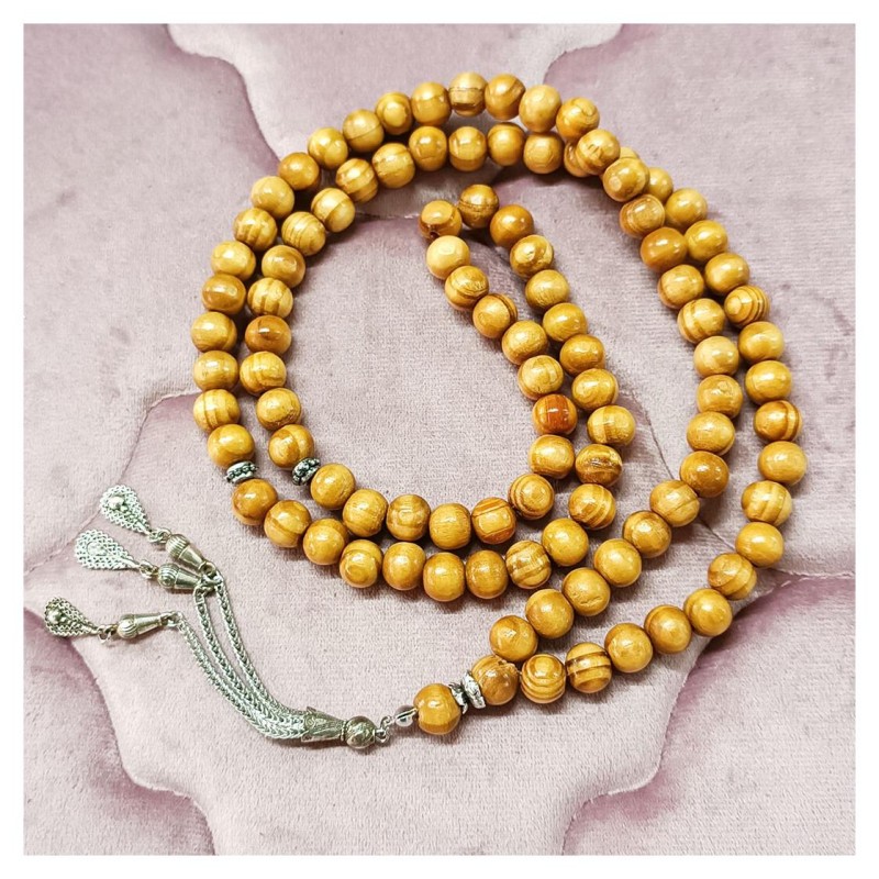 Tesbih Ağaç Koyu Kahve 10 Mm - 10 Adet