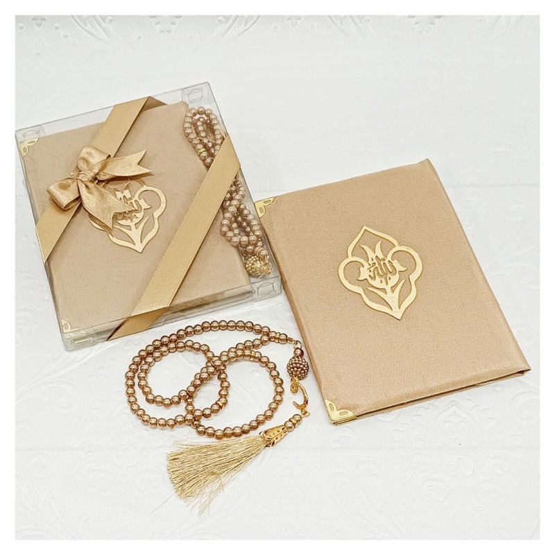 Hediyelik Yasin Seti Kapiçino - Tesbihli