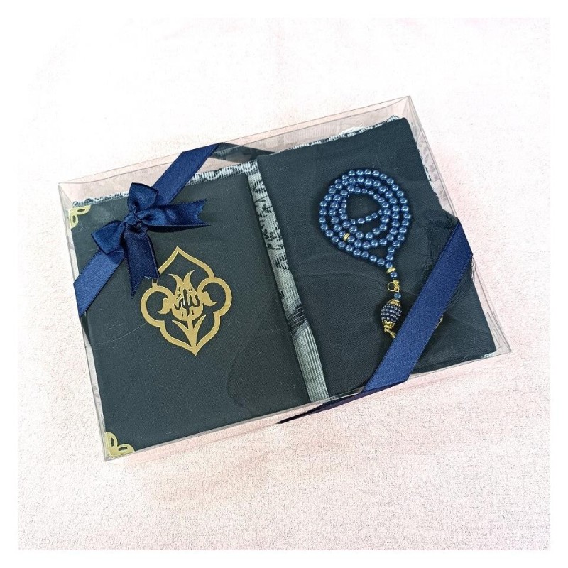 Hediyelik Yasin Seti - Yasin Seccade Tesbih Tülbent