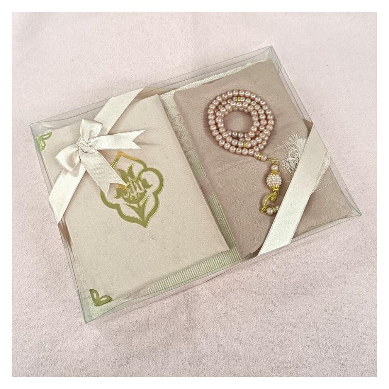 Hediyelik Yasin Seti - Yasin Seccade Tesbih Tülbent