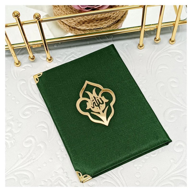 Yasin Kitabı Şantuk Kaplama - Yeşil Çanta Boy