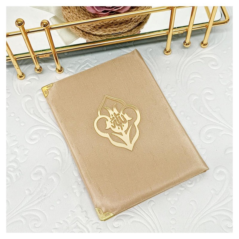 Yasin Kitabı Şantuk Kaplama - Kapiçino Çanta Boy 