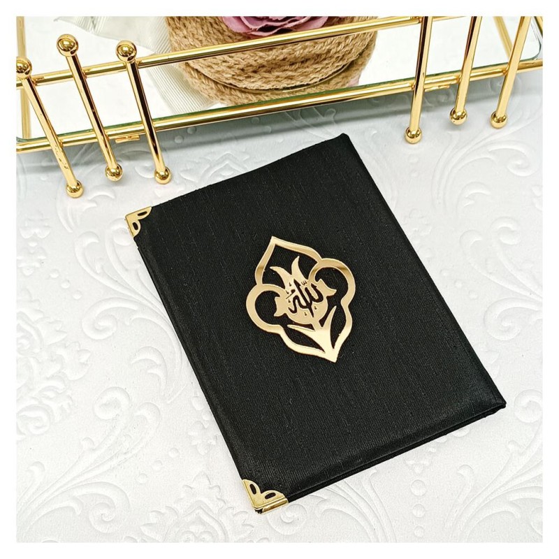 Yasin Kitabı Şantuk Kaplama -  Siyah Çanta Boy