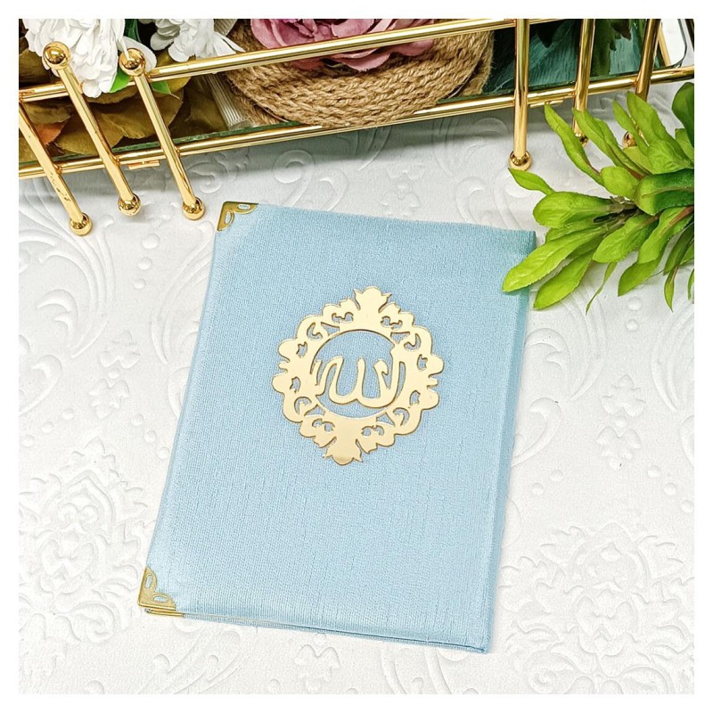 Yasin Kitabı Şantuk Kaplama - Mavi Çanta Boy