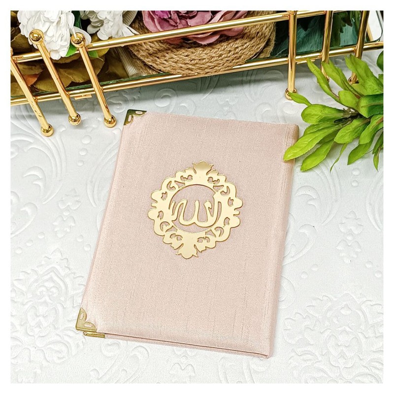 Yasin Kitabı Şantuk Kaplama - Pudra Çanta Boy 