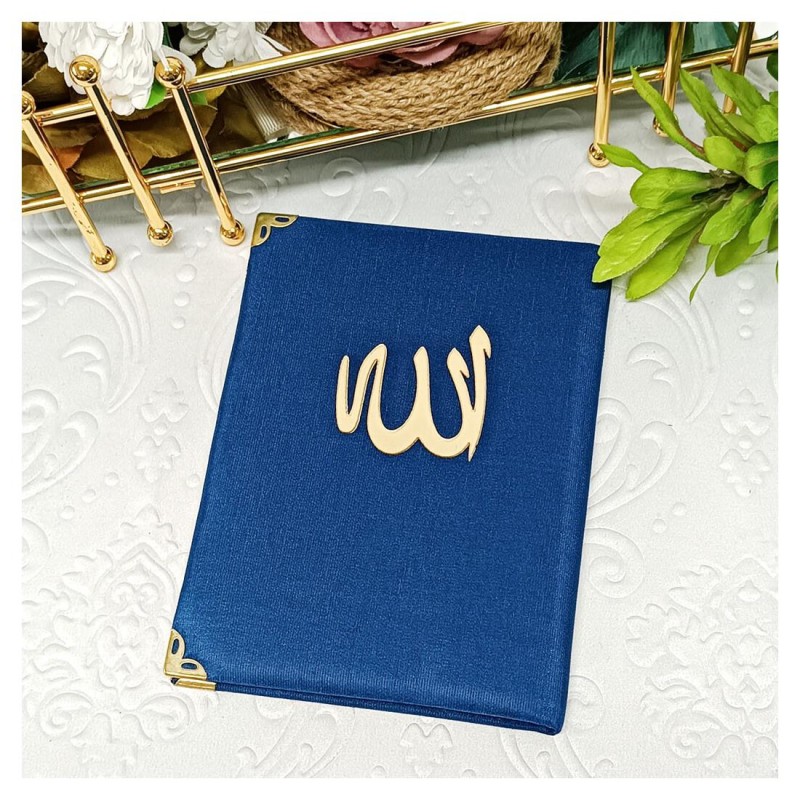 Yasin Kitabı Şantuk Kaplama - Lacivert Orta Boy 192 Sayfa