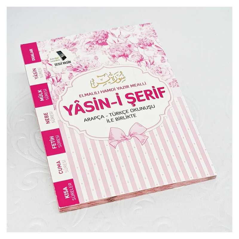 Yasin Kitabı - Pembe Çanta Boy 